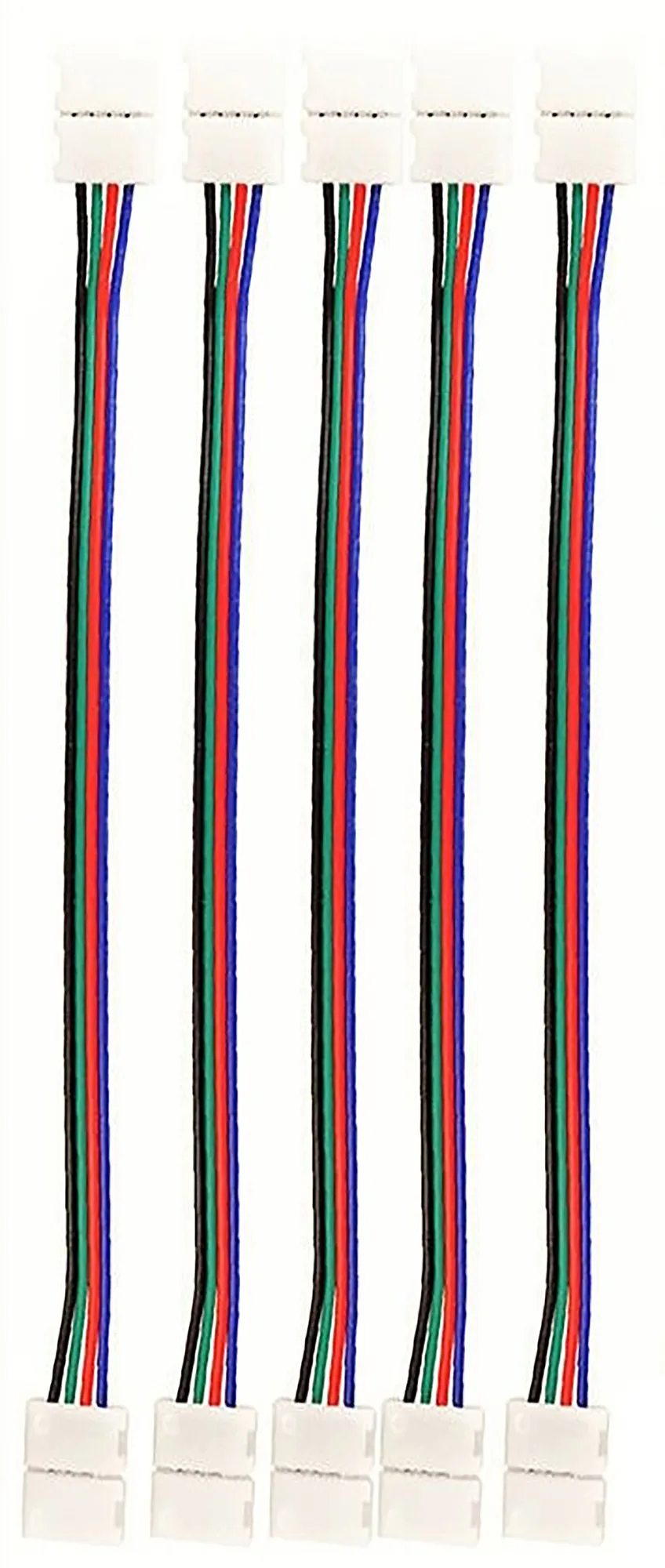 80109  (Pack Of 5) Double Ended RGB Connector